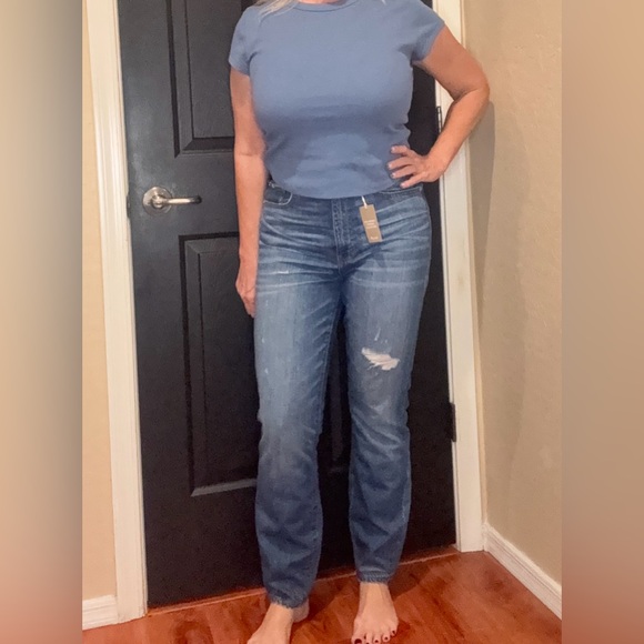 Madewell Rigid high waist slightly distressed jeans - Picture 15 of 16